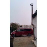 Rvs rookgas kanaal,